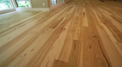 We installed this lightly toned hardwood in this home as the owner wanted an airy and bright feel throughout. Its charm speaks volumes in each room of the house.